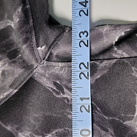 Nike Spotlight Marbled Full Zip Hoodie Jacket Dri-Fit Kangaroo Pockets Black L - Picture 14 of 16